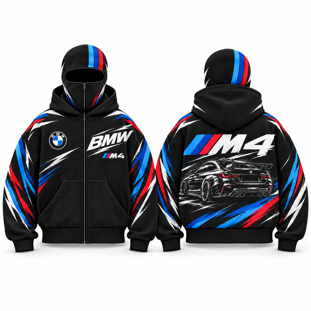REVCLAD Apex M4 Hoodie — Black